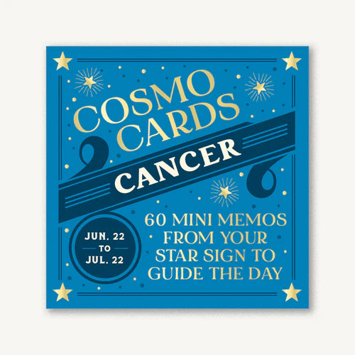 Cosmo Cards: Cancer 60 Mini Memos from Your Star Sign to Guide the Day (Copy)