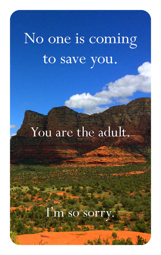 Disappointing Affirmations Deck 52 Affirmation Cards