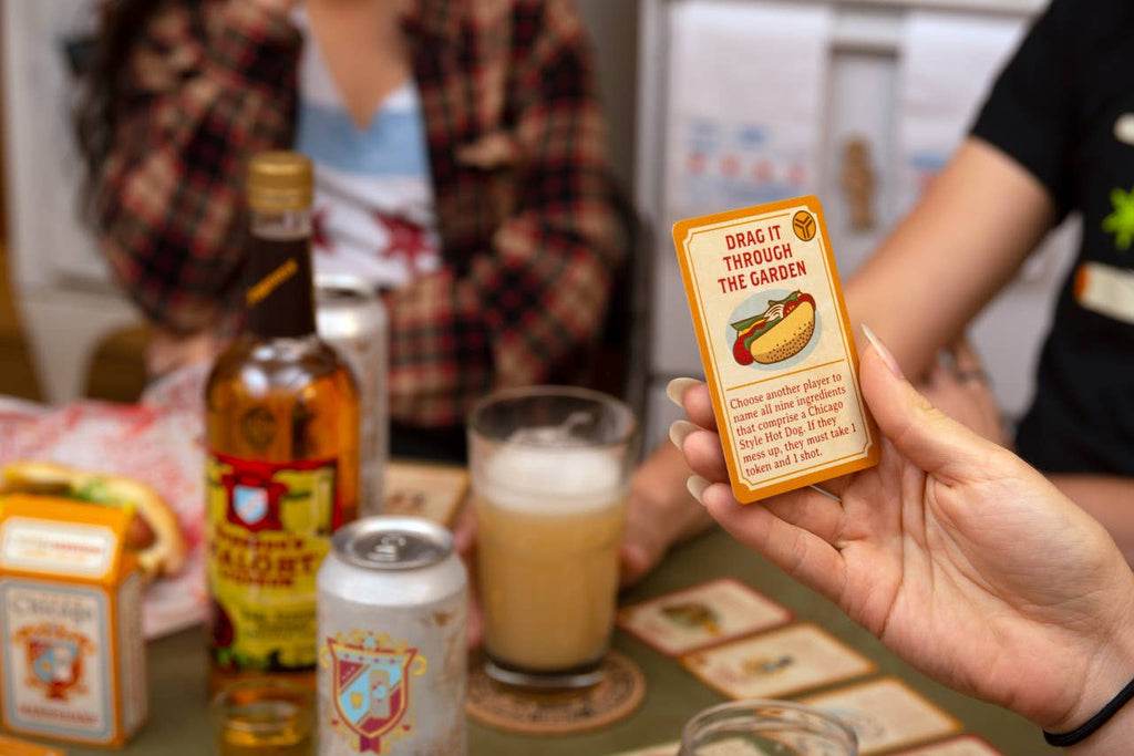 Chicago Handshake Drinking Card Game