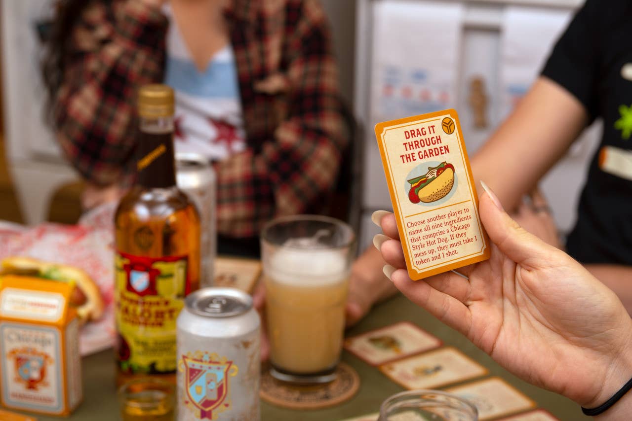 Chicago Handshake Drinking Card Game