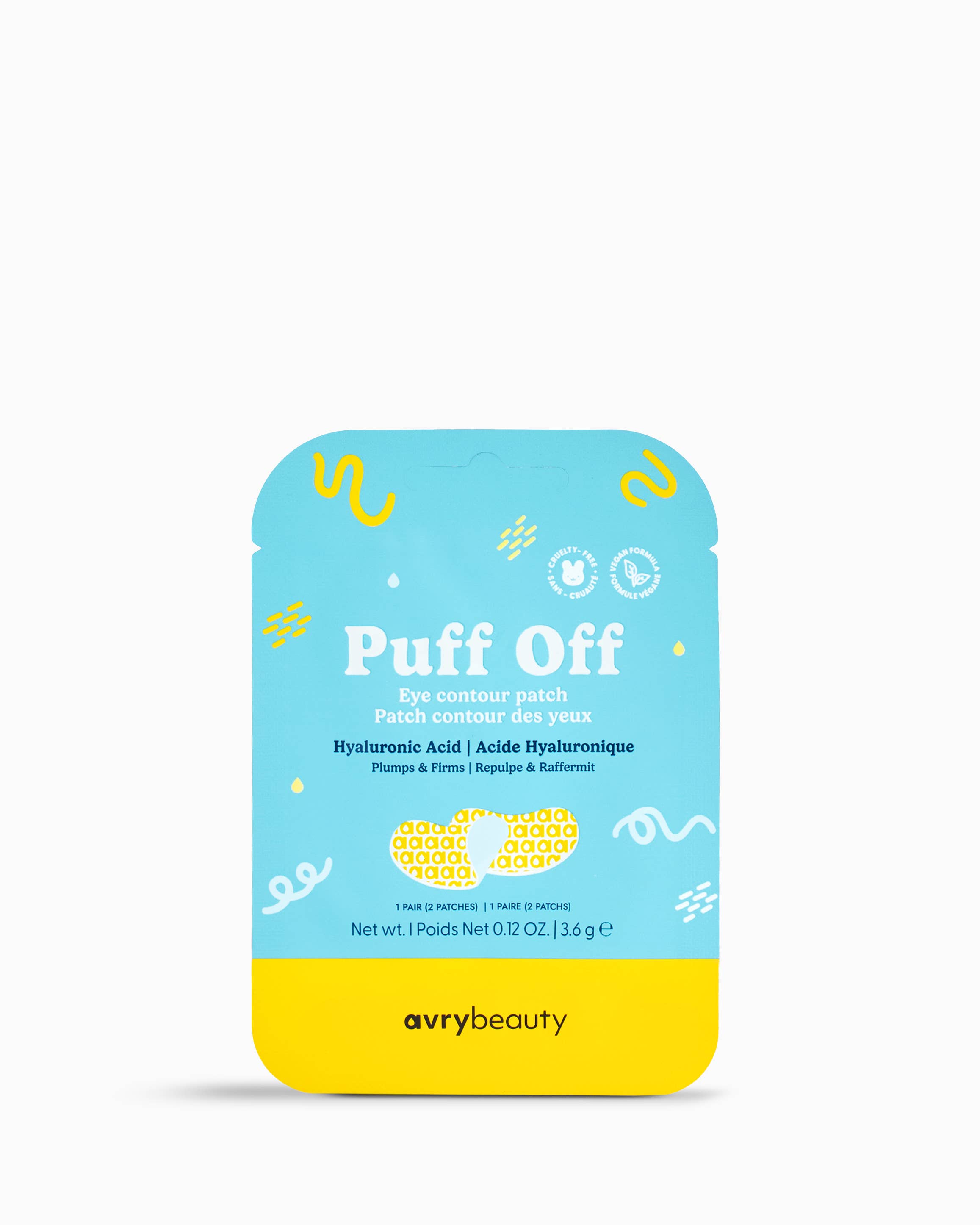 Puff Off Eye Contour Patch - Hyaluronic Acid – One Strange Bird