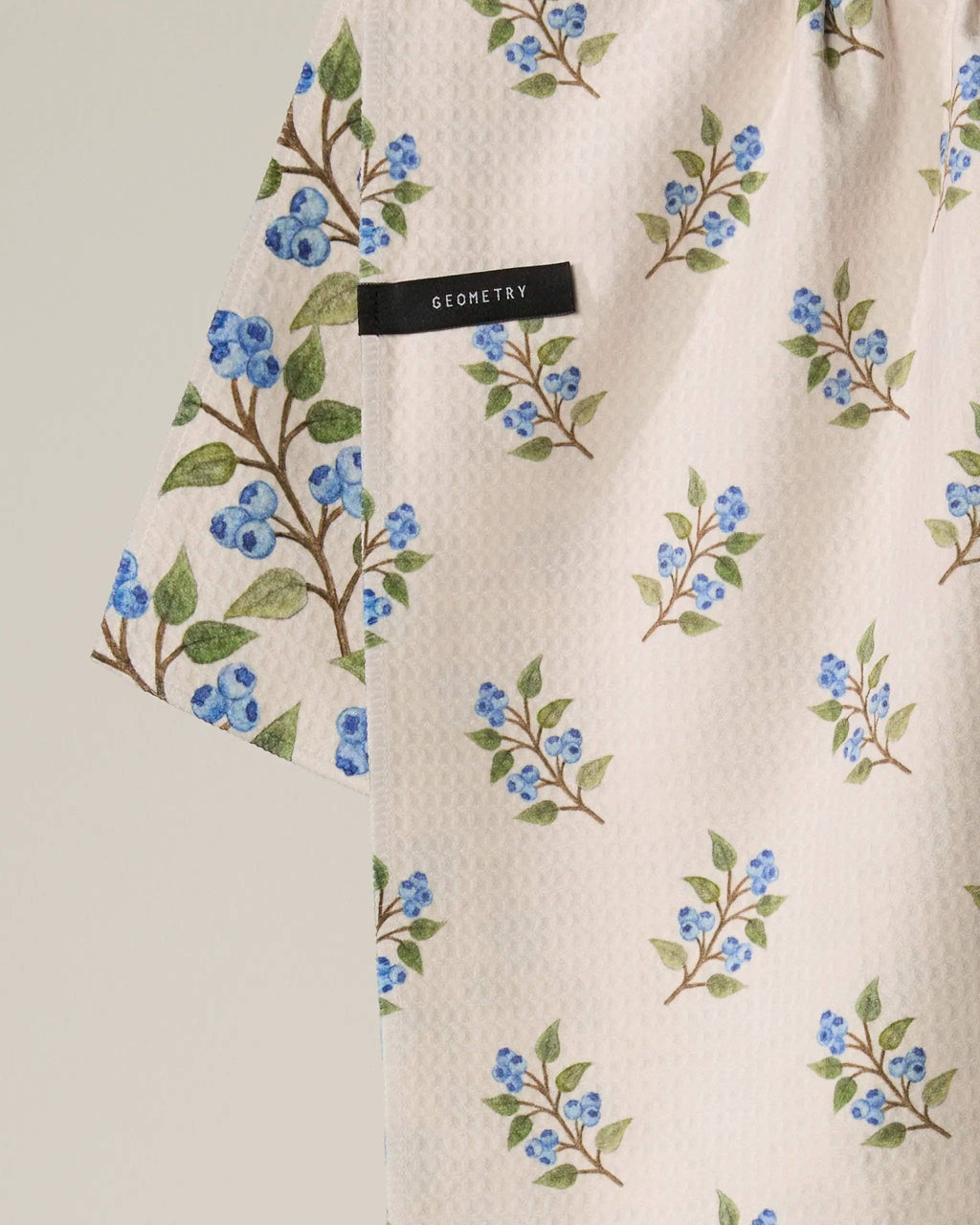 Blueberry Sprig Luxe Kitchen Towel