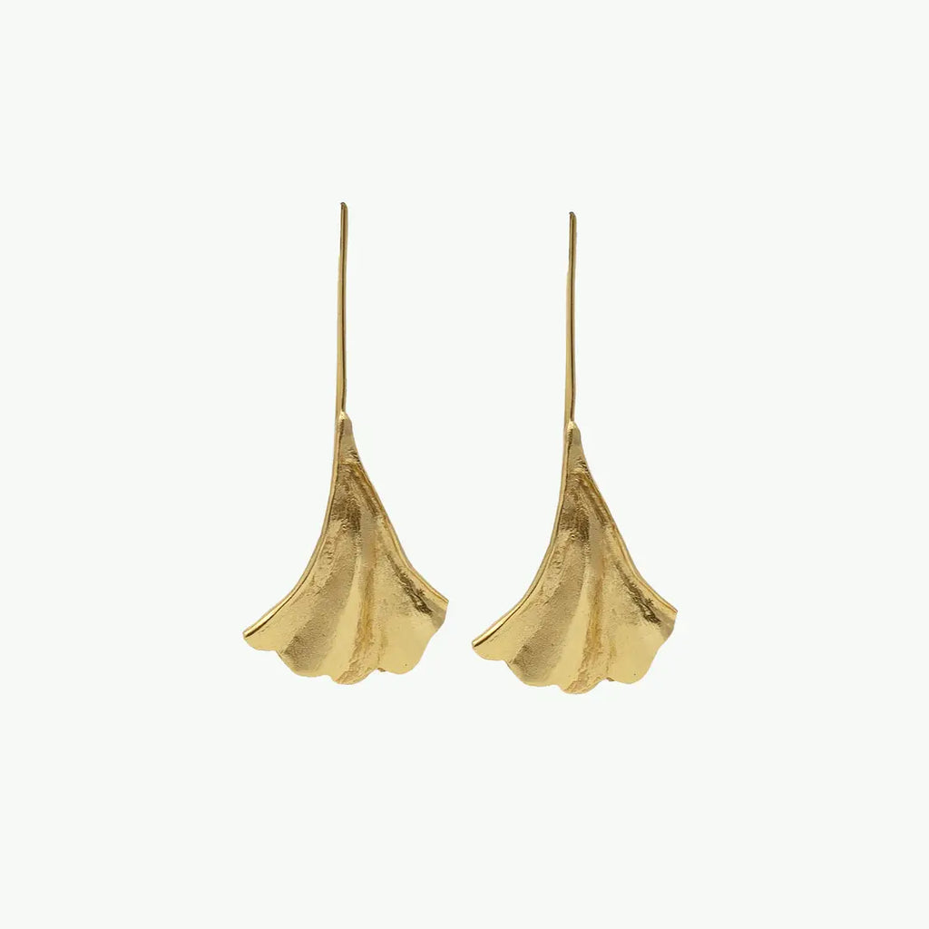 Gingko Leaf Earrings
