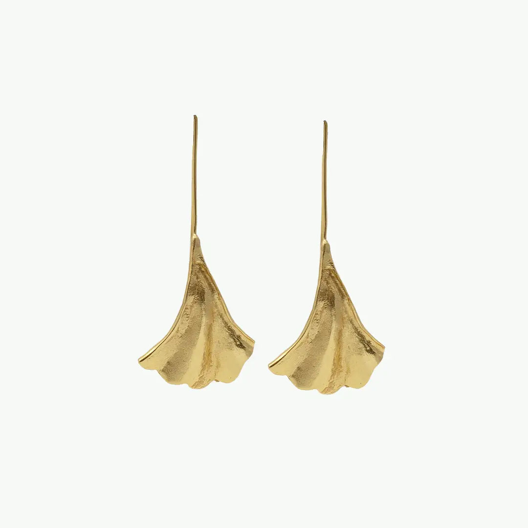 Gingko Leaf Earrings