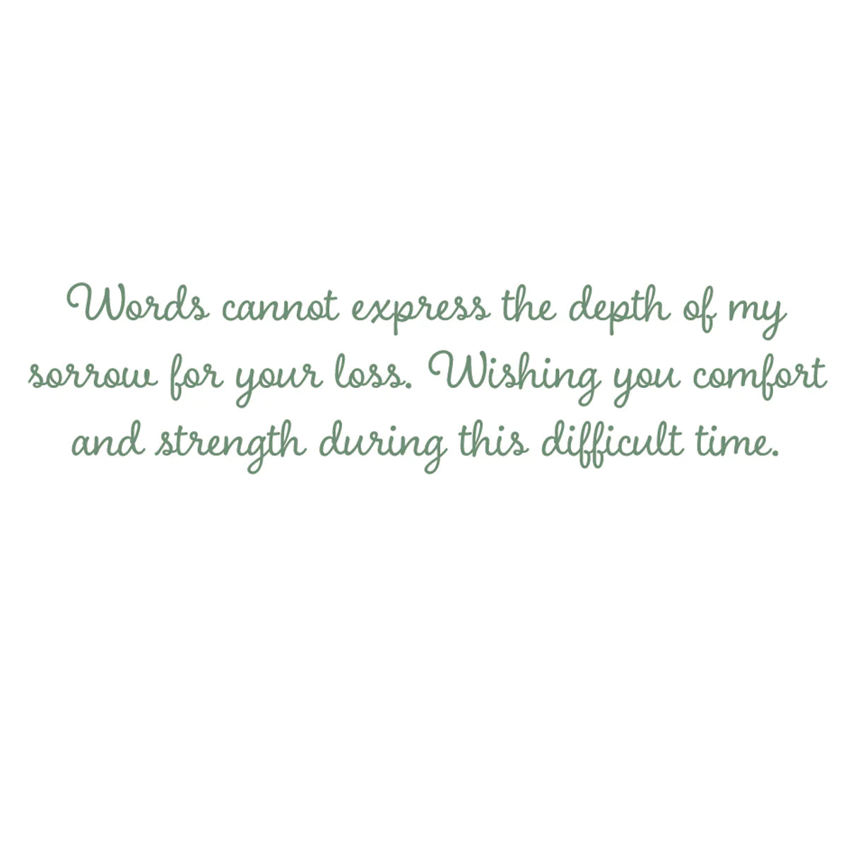 Deepest Sympathy Card