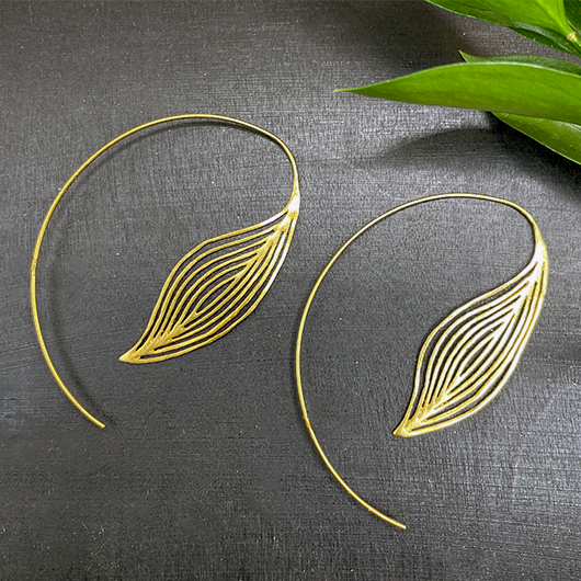 Pull Through Bud Earrings