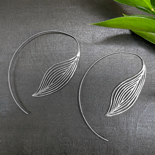 Pull Through Bud Earrings