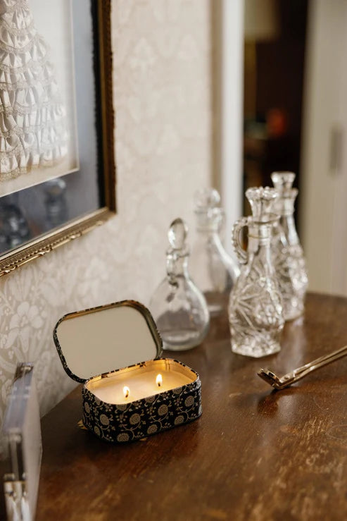 Black Fig & Olive - 4.5 oz Tin Candle