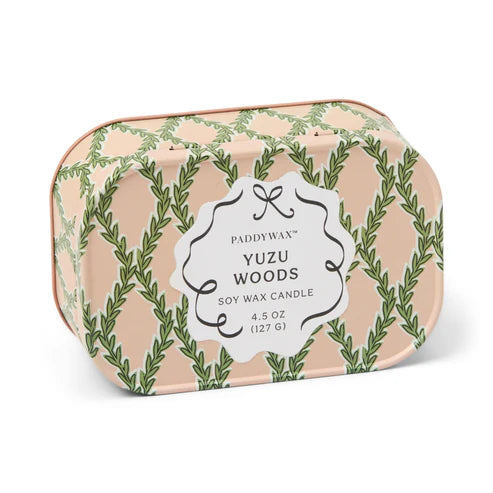 Yuzu Woods - 4.5 oz Tin Candle