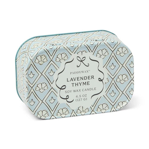 Lavender & Thyme - 4.5 oz Tin Candle