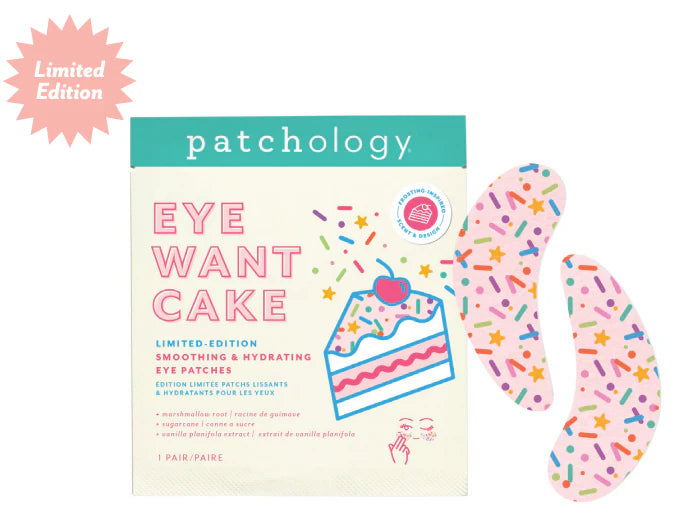 Eye Want Cake Confetti Eye Patches