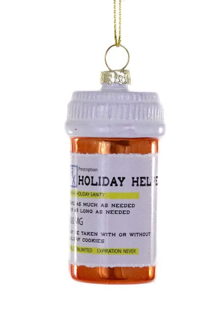 Holiday Helpers Bottle - Ornament