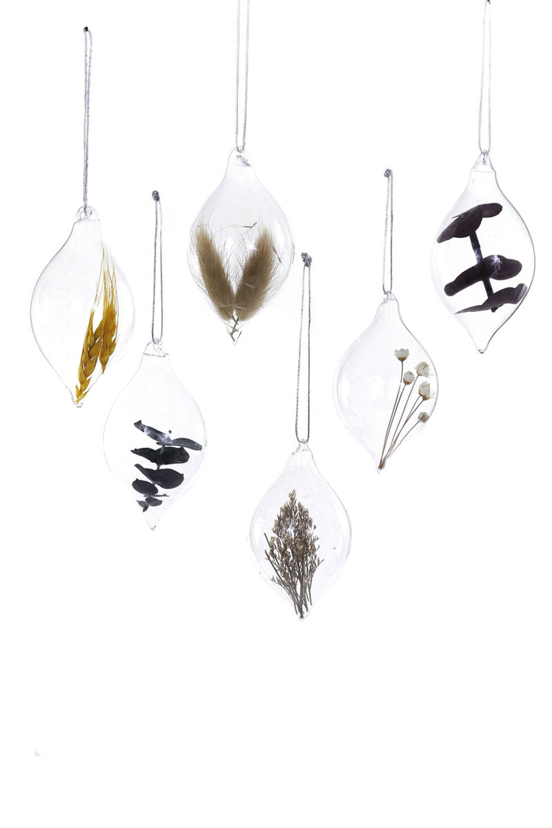 Captured Botanical Ornament