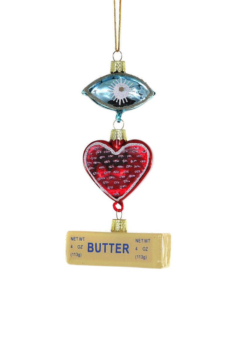 I Heart Butter - Ornament