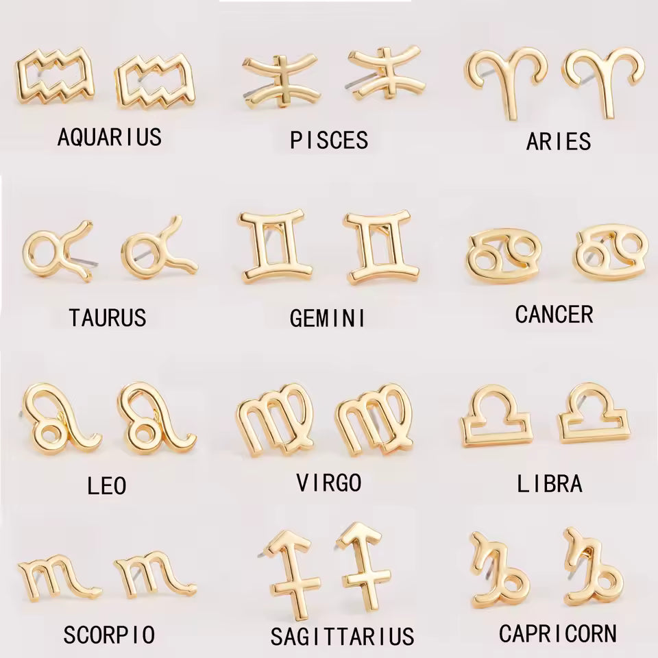 Zodiac Earrings