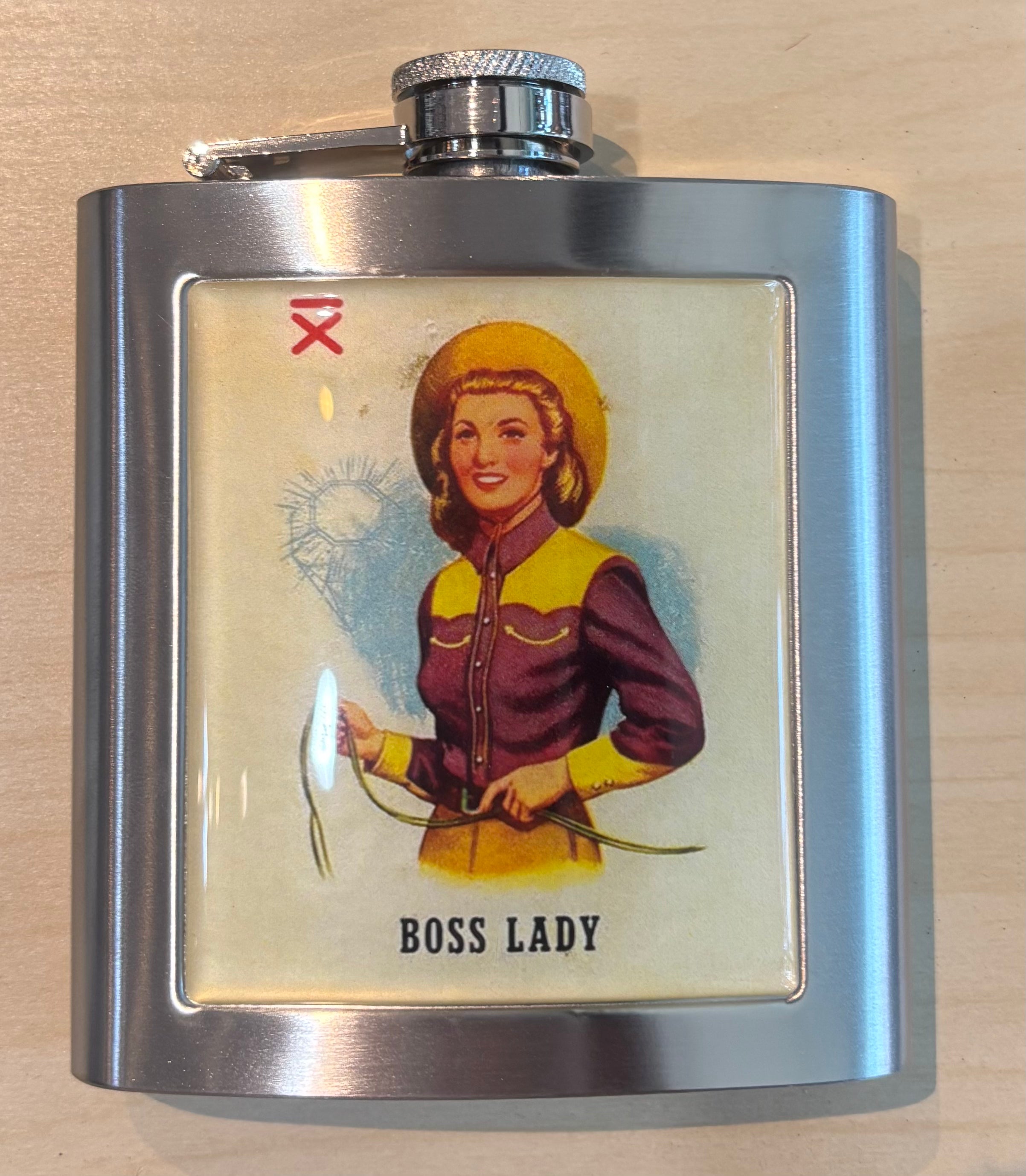 Boss Lady Hip Flask