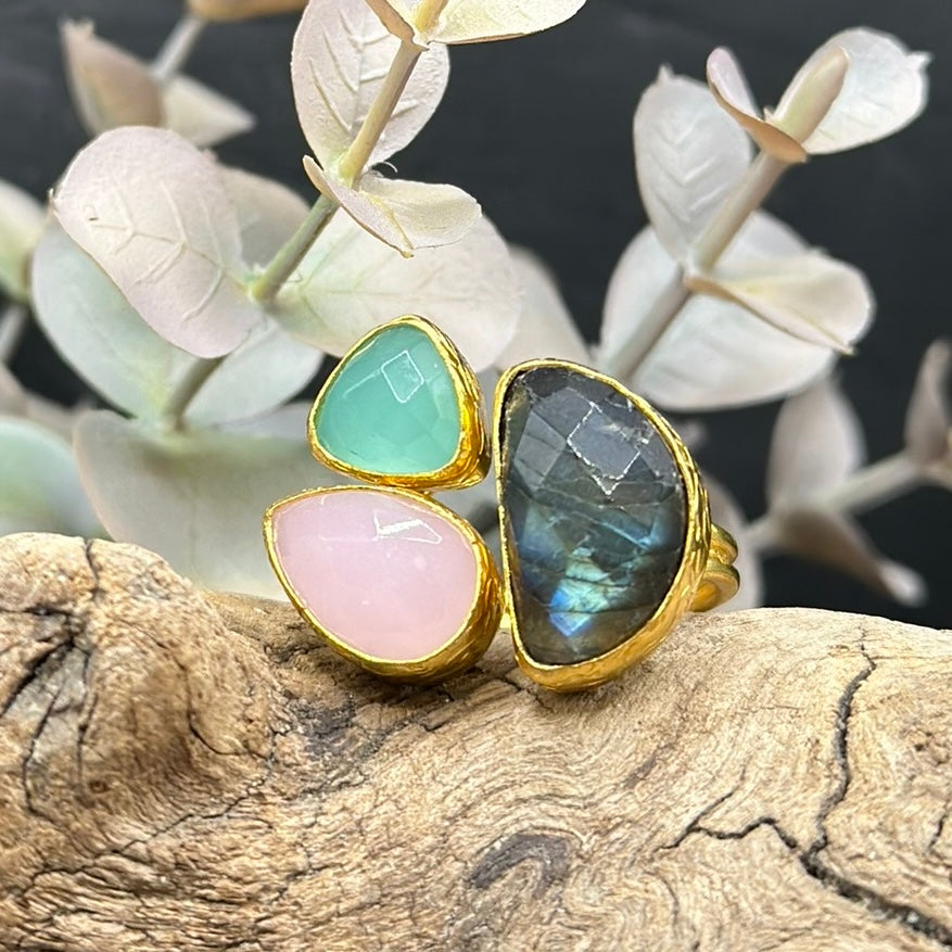 Three Stone Small Ring