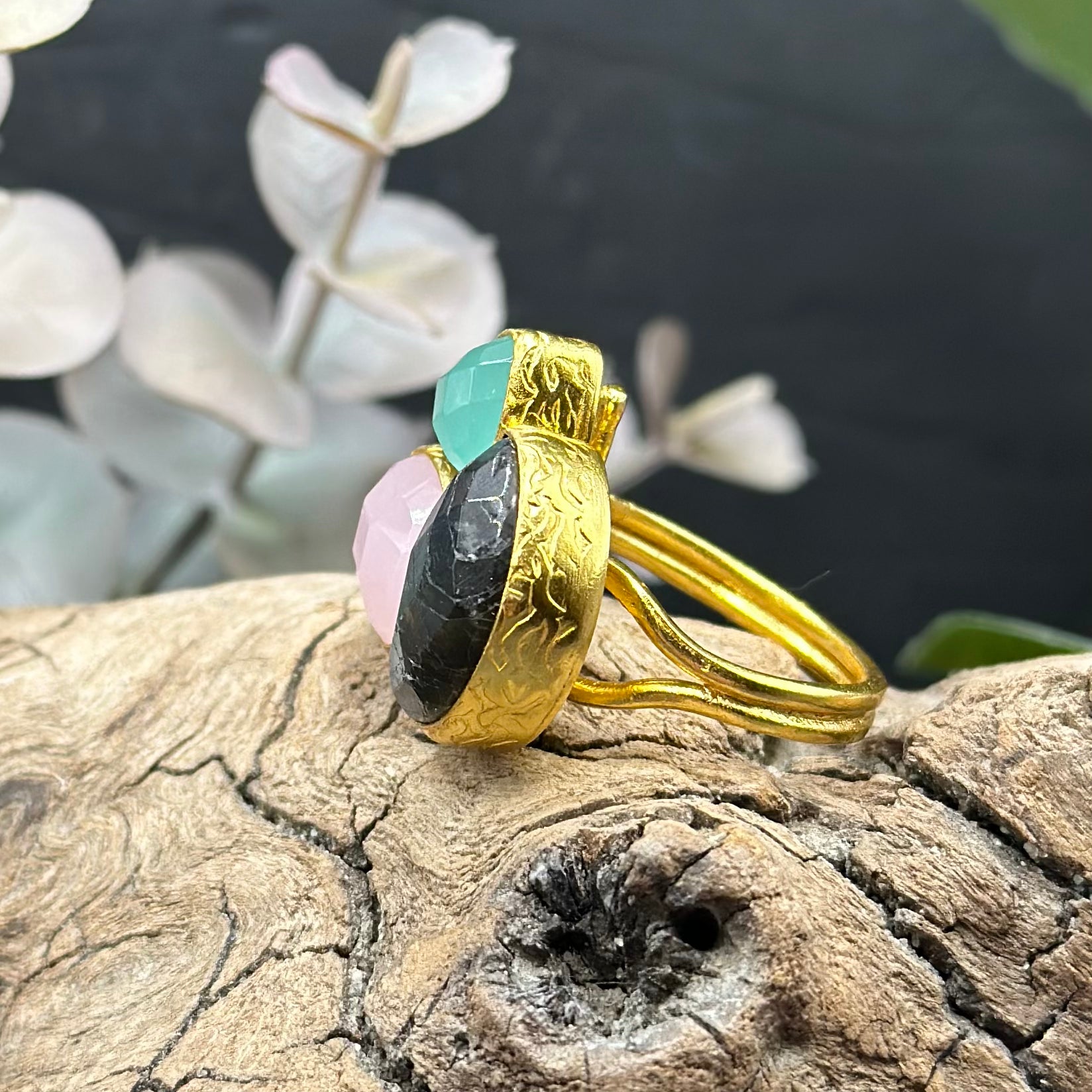 Three Stone Small Ring