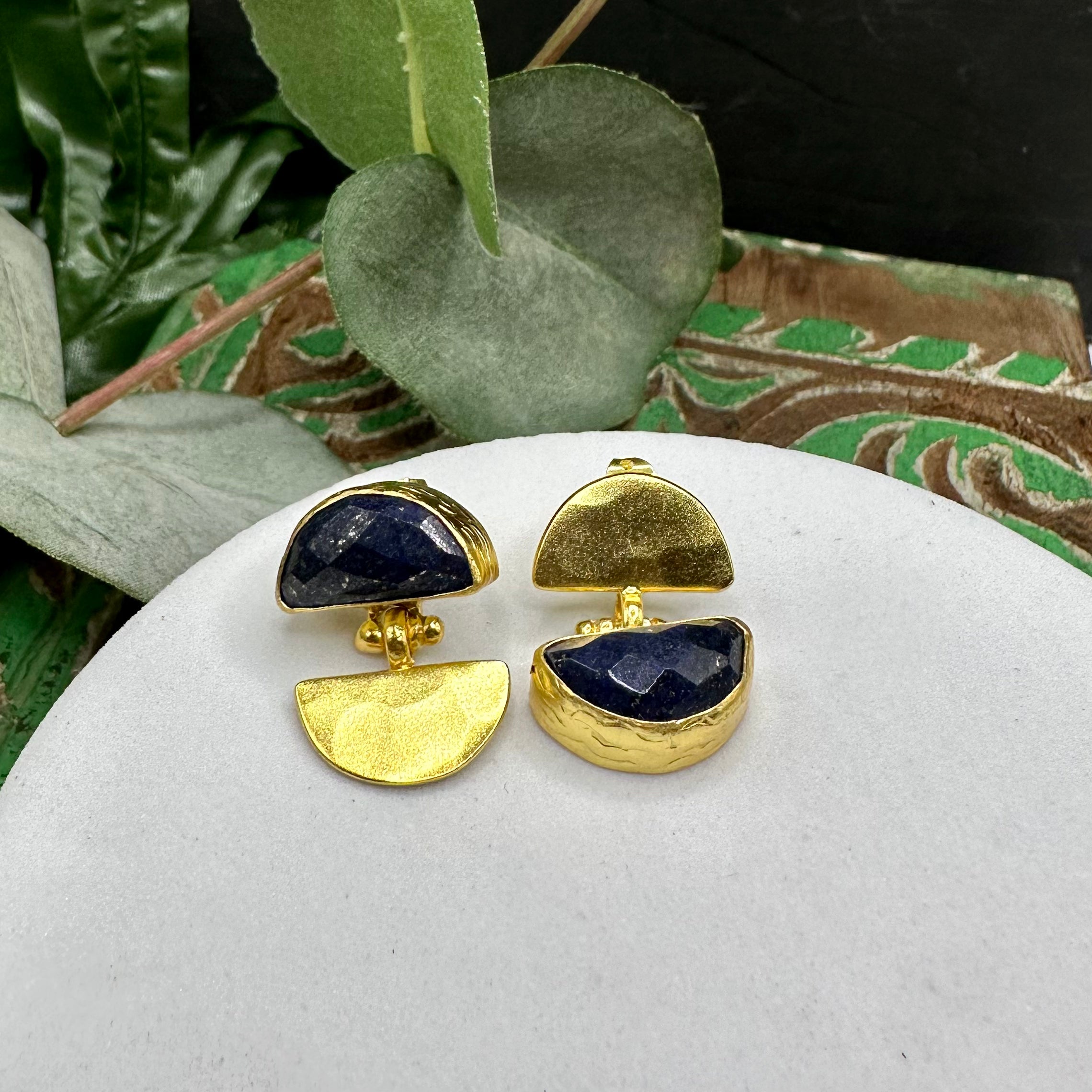 Reverse Half Circle Earrings