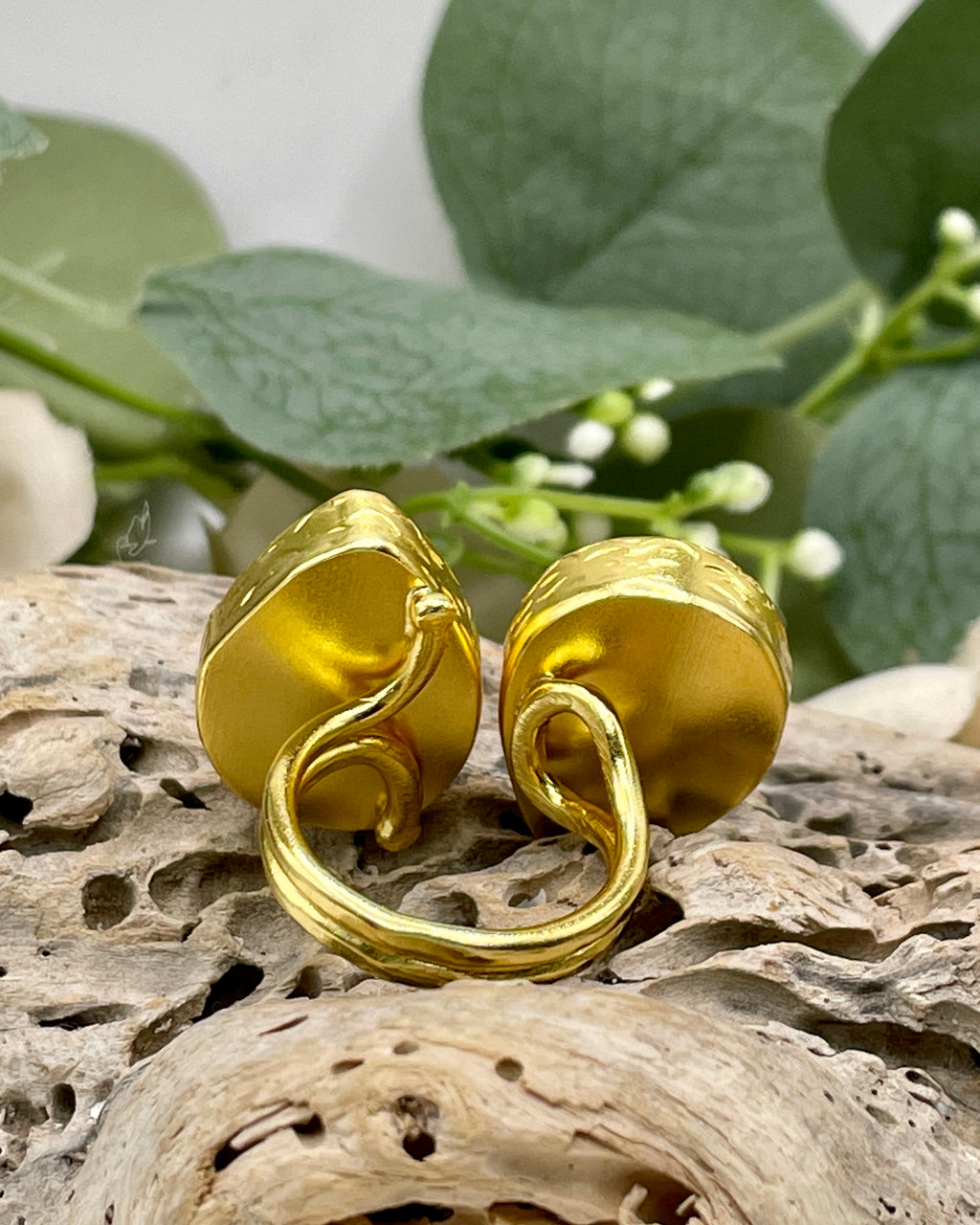 Double Tear Drop Ring