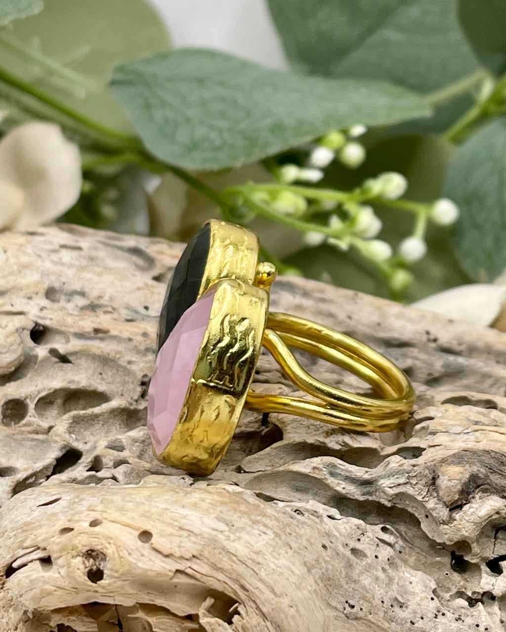 Double Tear Drop Ring