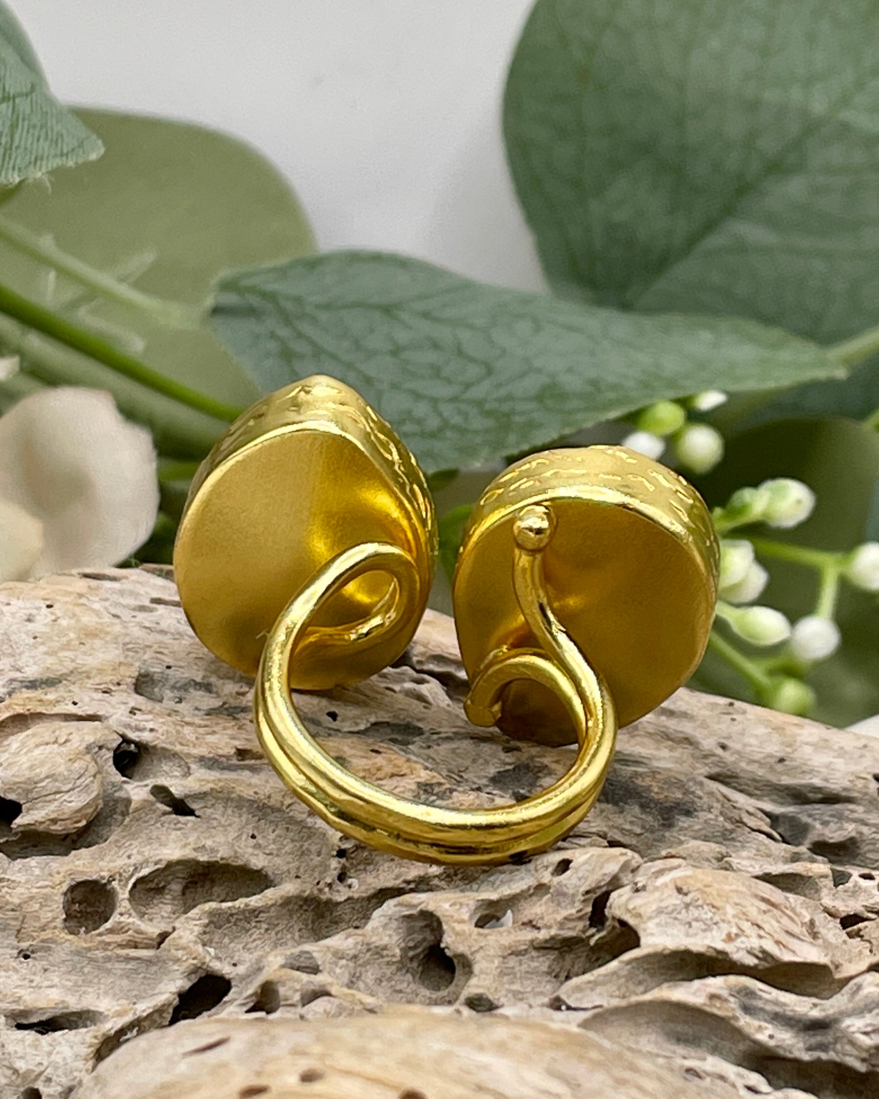 Double Tear Drop Ring