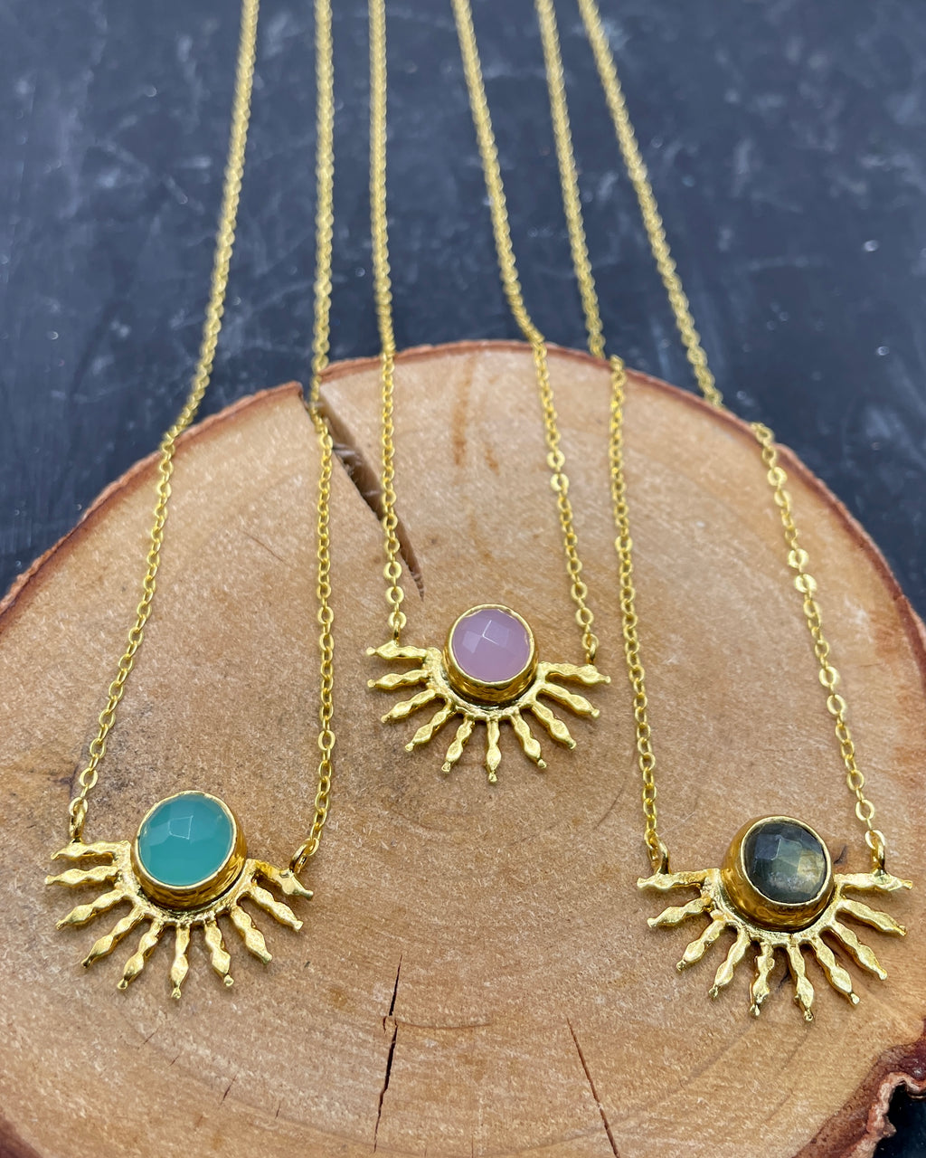 Firecracker Stone Necklace