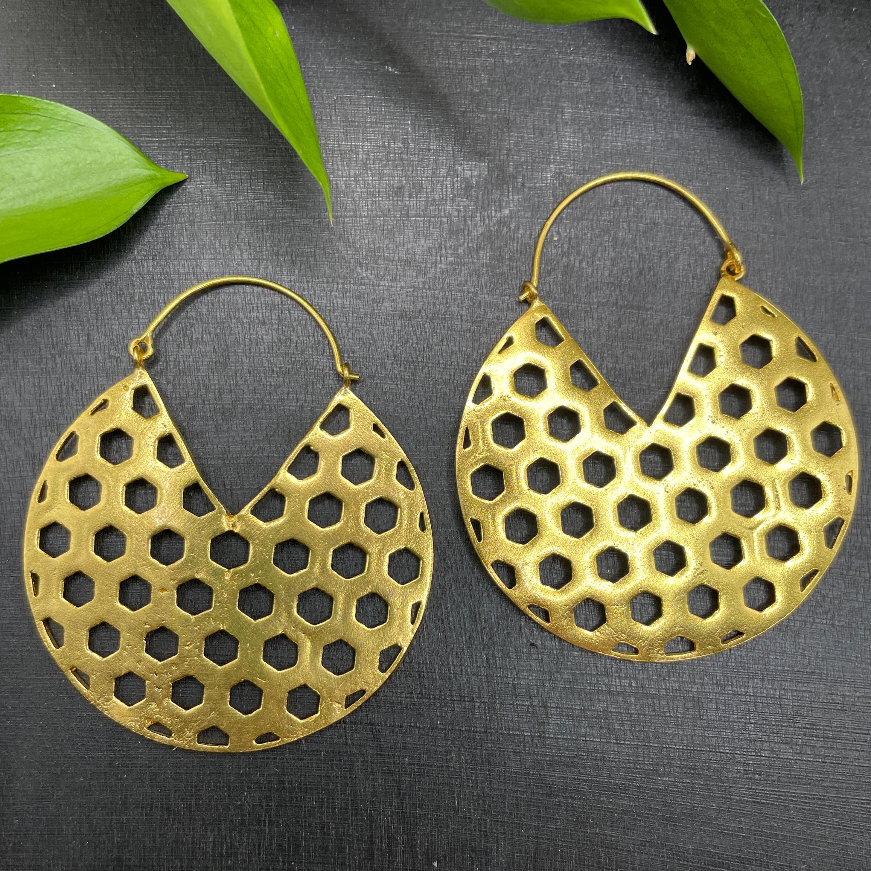 Honeycomb Earrings