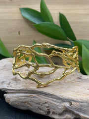 Gold Nature Bracelet