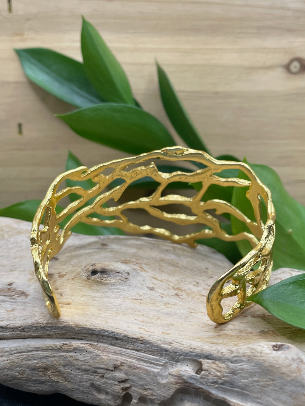 Gold Nature Bracelet