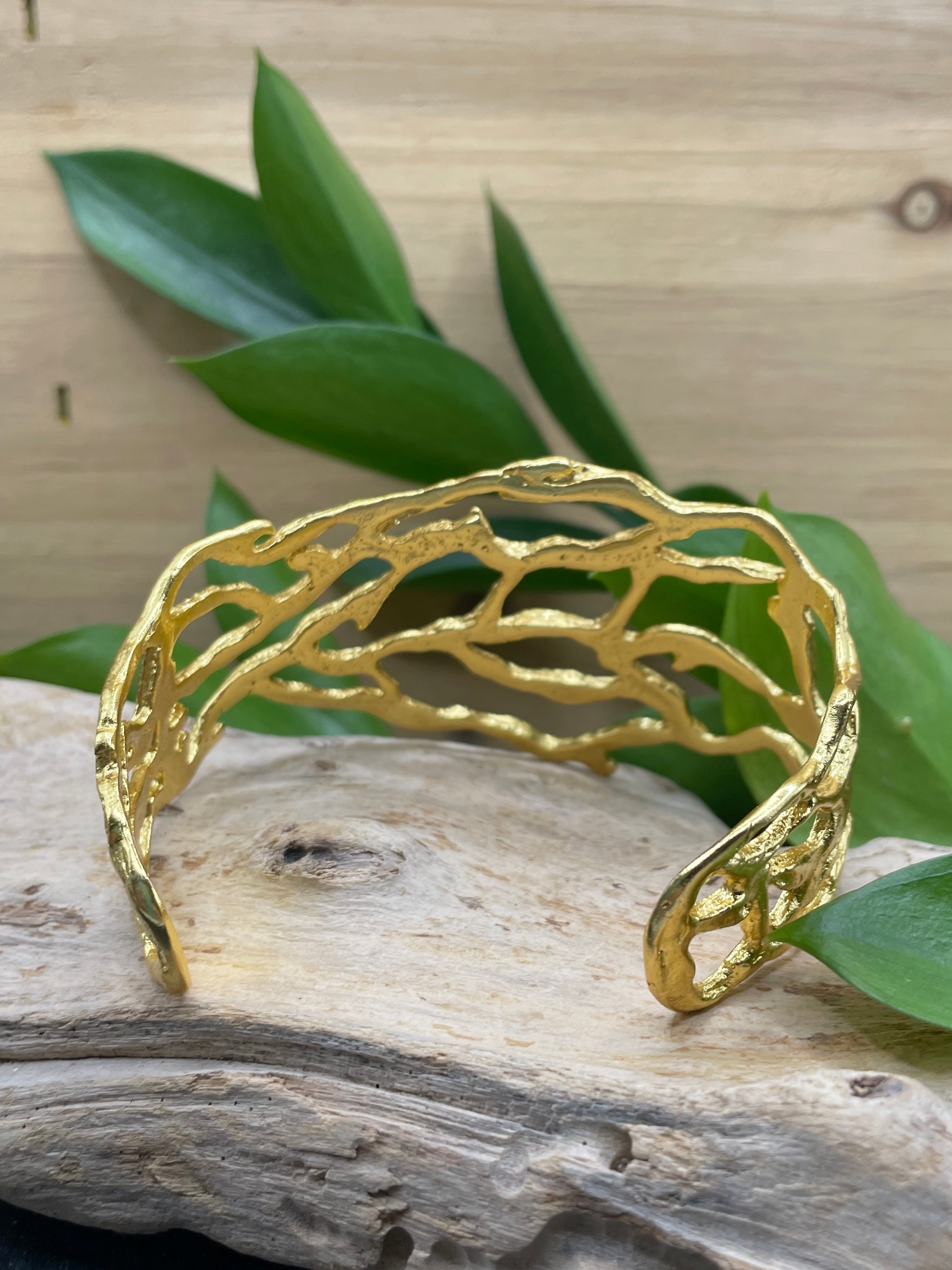 Gold Nature Bracelet
