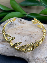Goddess Olive Branch Bracelet