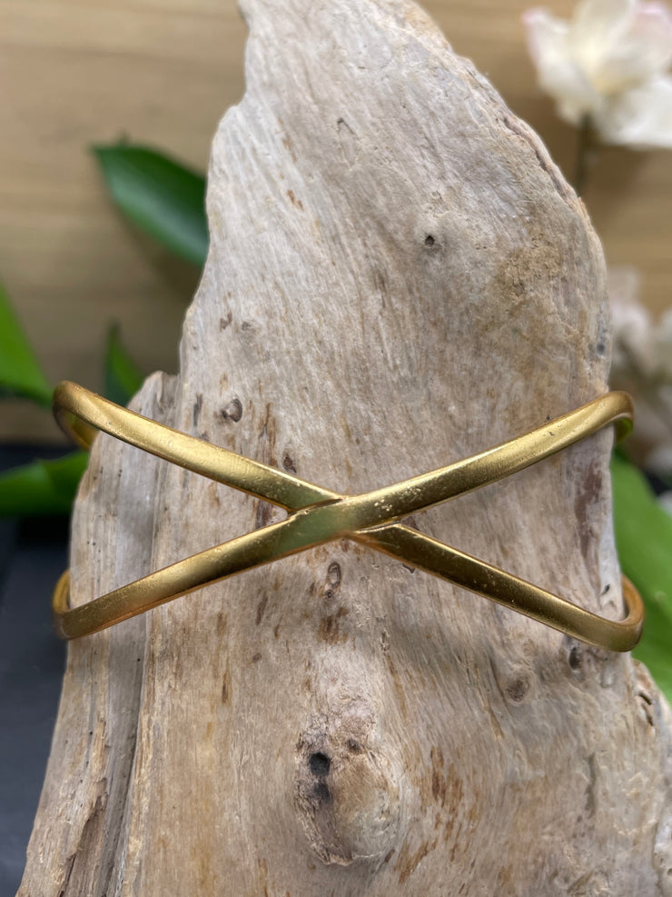 Cross Gold Bracelet