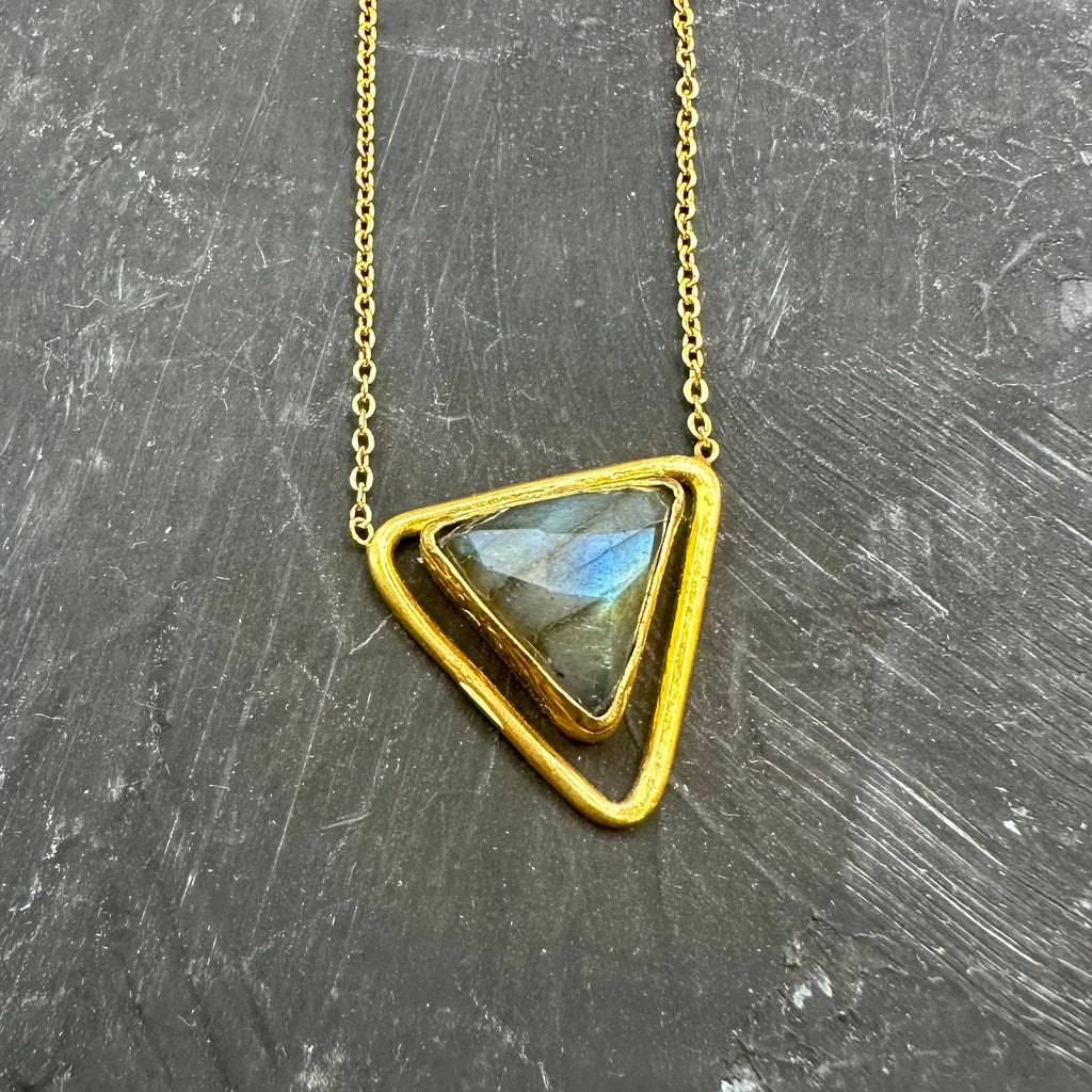 Triangle Stone Necklace