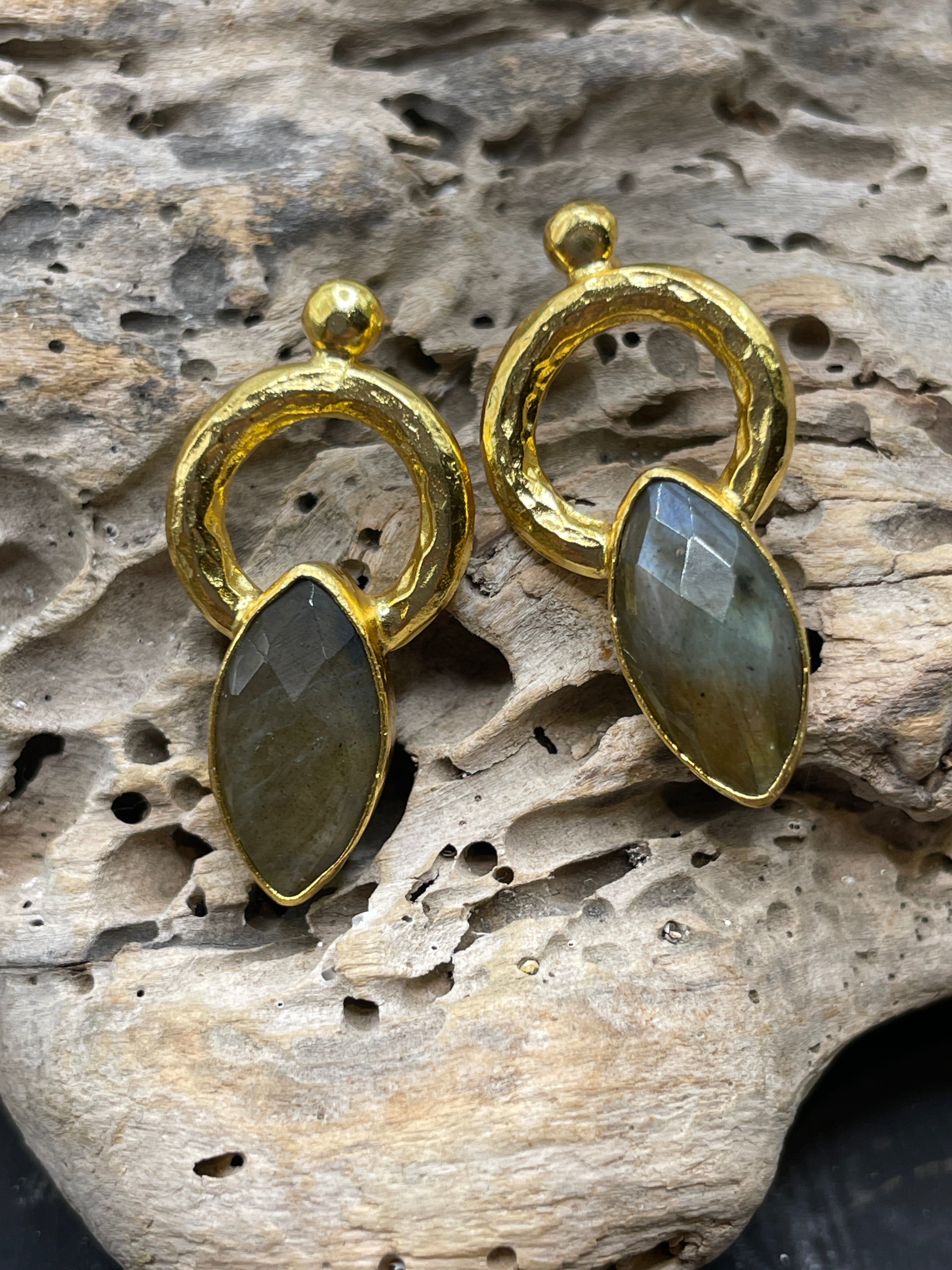 Marquis Canna Earring