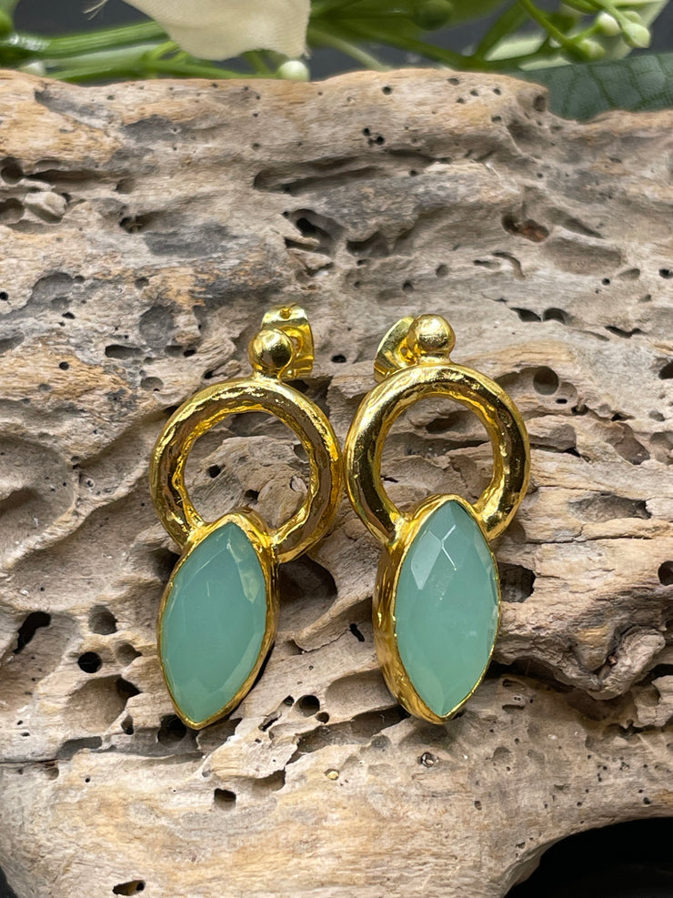 Marquis Canna Earring