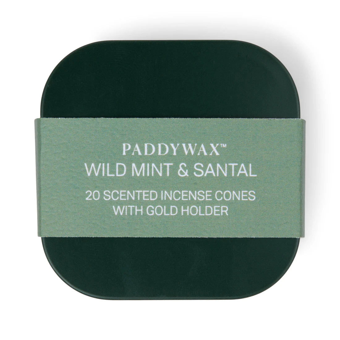 Wild Mint & Santal - Metal Incense Tin