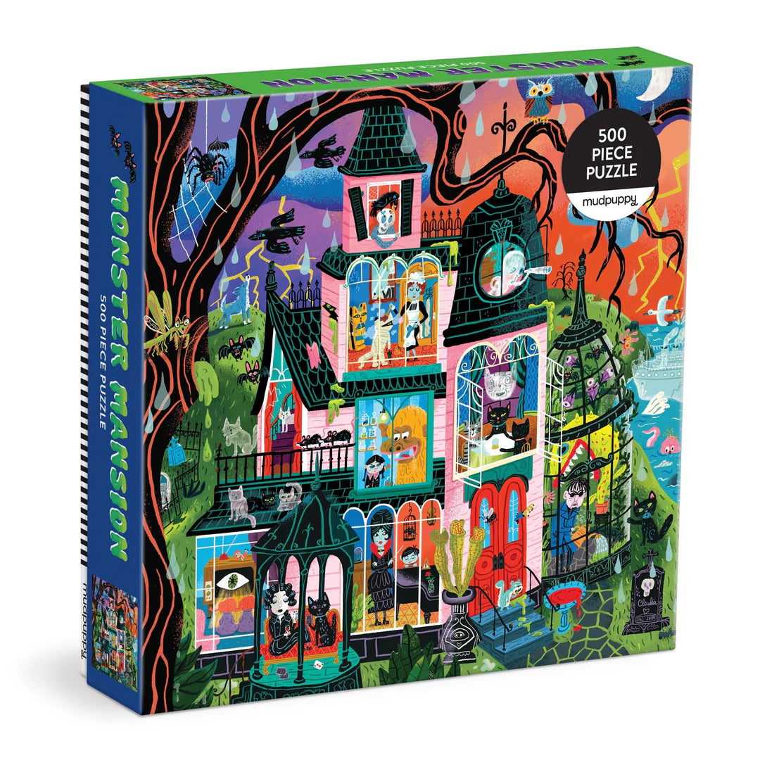 Monster Mansion 500 piece puzzle