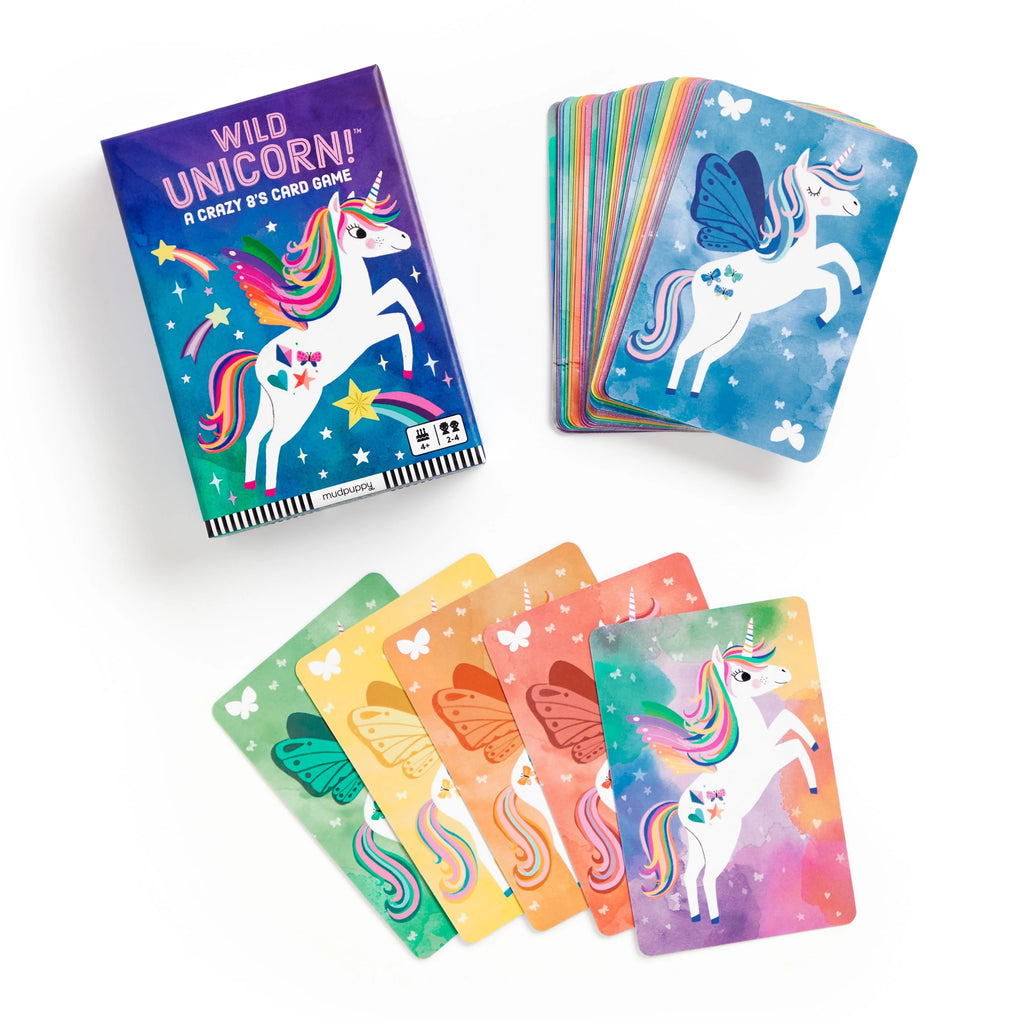 Wild Unicorn! A Crazy 8's Card game