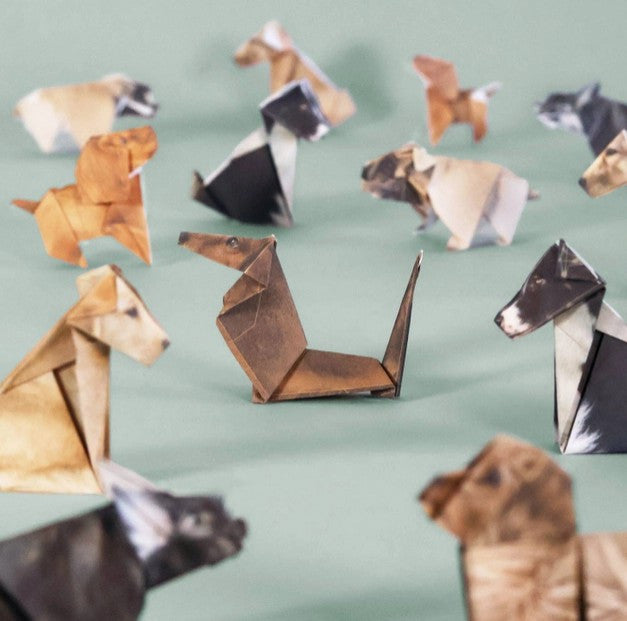 Fold Your Own Paper Pups