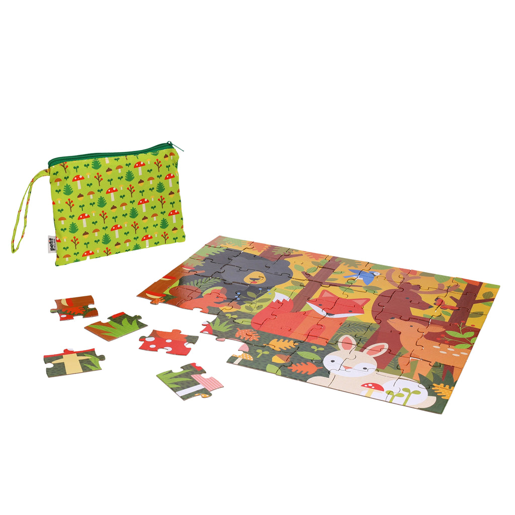Two Sided Woodland On-The-Go Puzzle
