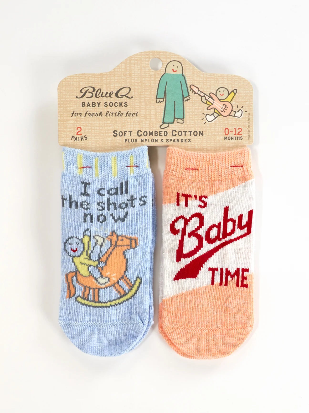 I Call The Shots Now / It's Baby Time Baby Socks