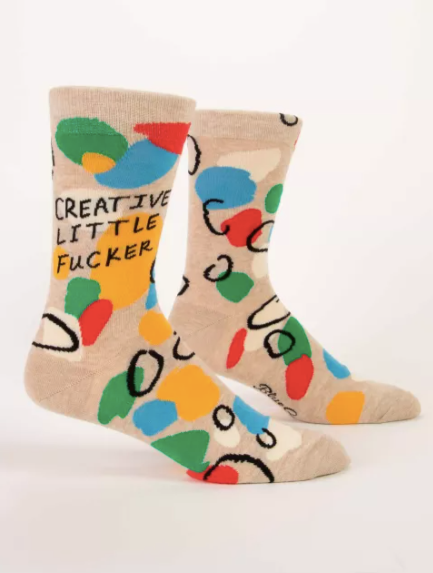 Creative Little Fucker M-Crew Socks