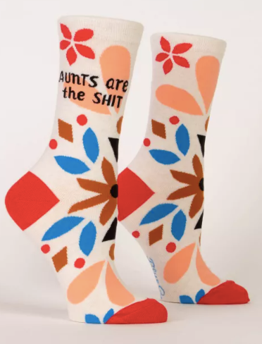 Aunts Are The Shit W-Crew Socks