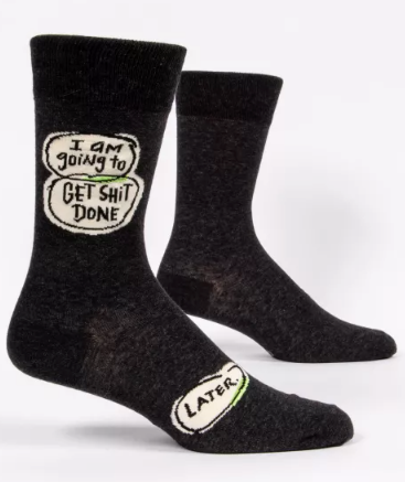 I Am Going To Get Shit Done M-Crew Socks