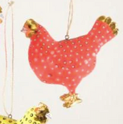 Merriment Hen Ornament