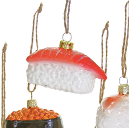 Sushi Ornaments