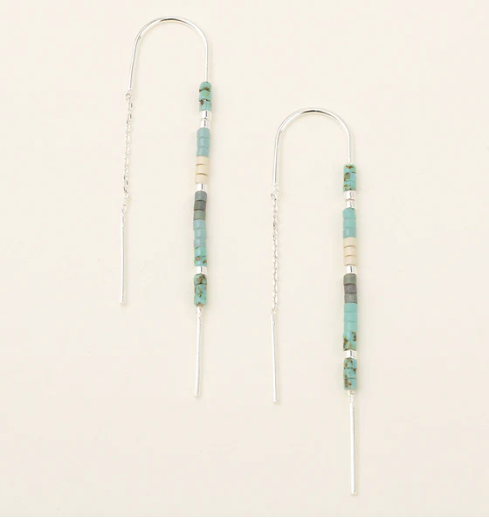 Chromacolor Miyuki Thread Earring