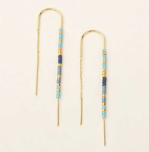 Chromacolor Miyuki Thread Earring