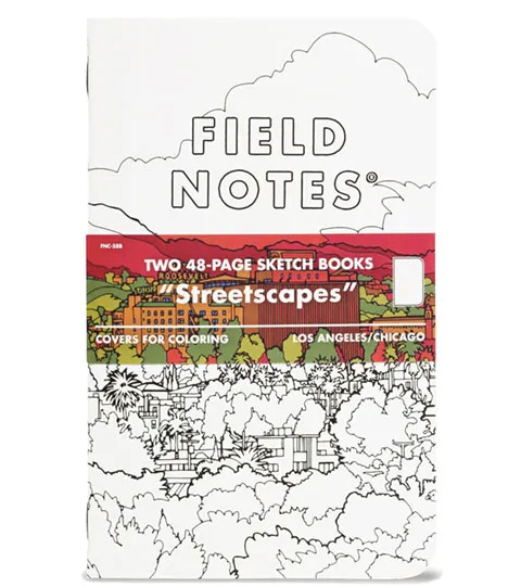 Field Notes Streetscapes Sketch Books